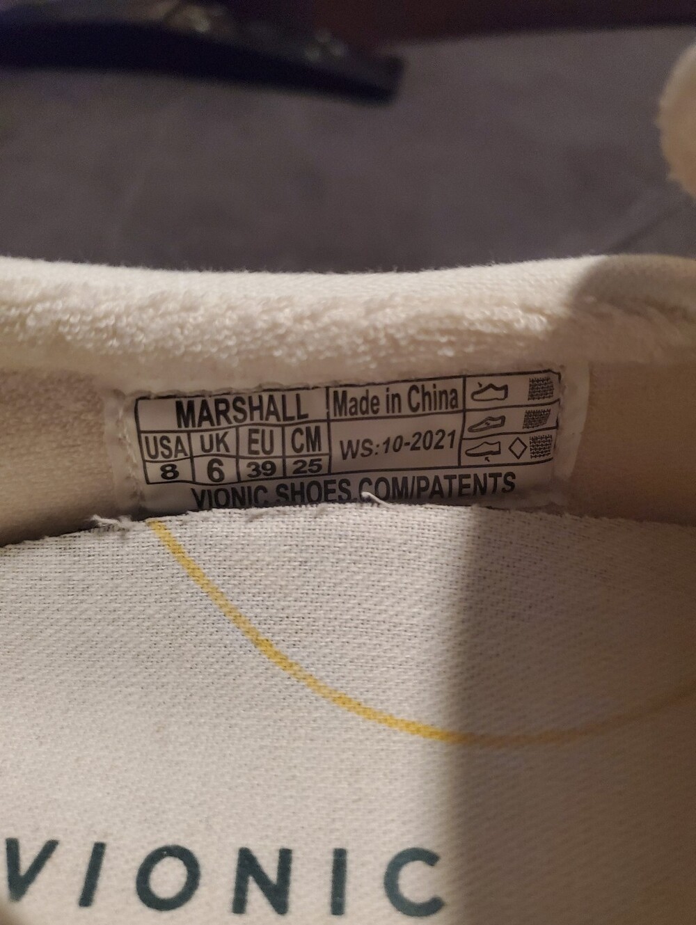 VIONIC BEACH MARSHALL SLIP ON SNEAKERS - Picture 2 of 5